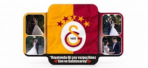 Kişiye Özel Galatasaray Kanvas Tablo